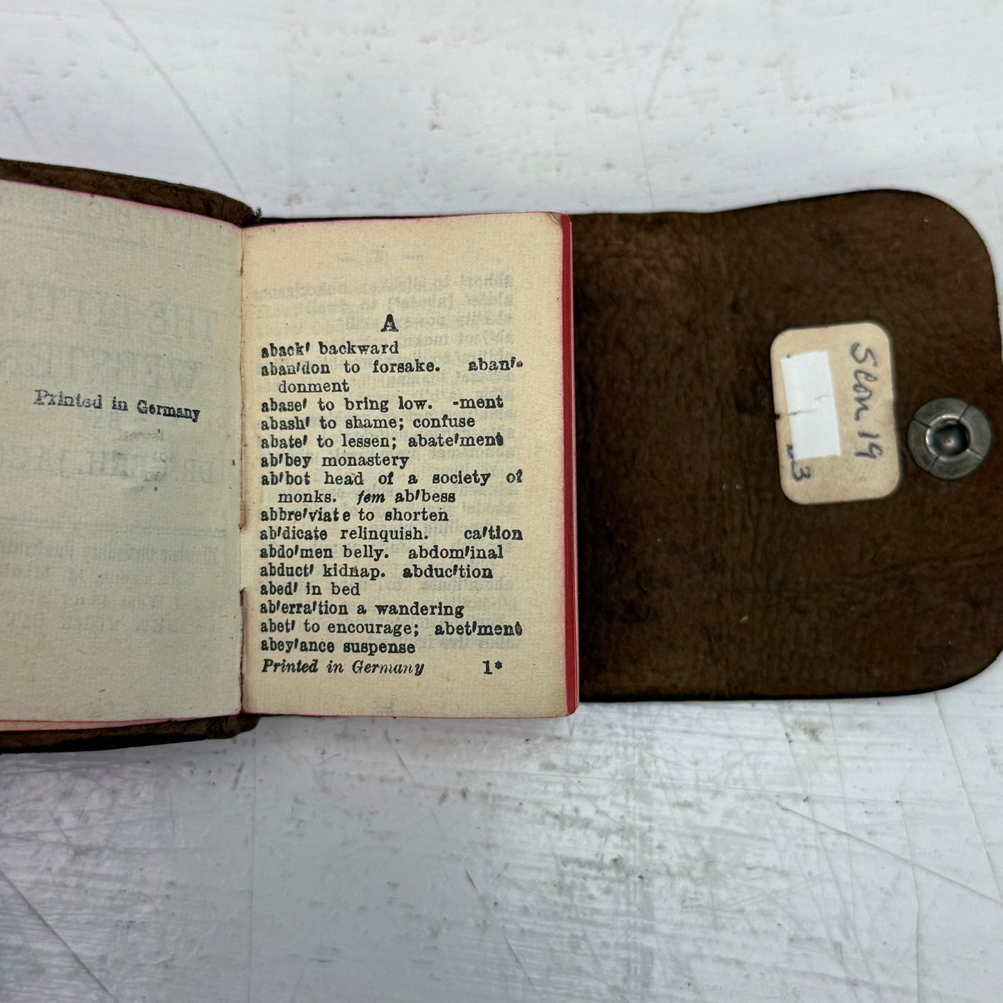 Lilliput The Little Webster 18000 Words Dictionary