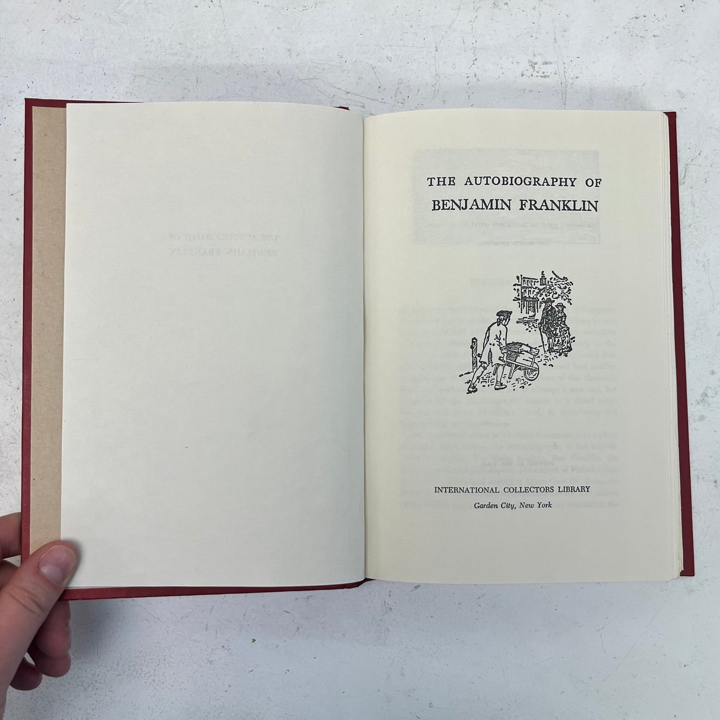 Autobiography of Benjamin Franklin, 1923