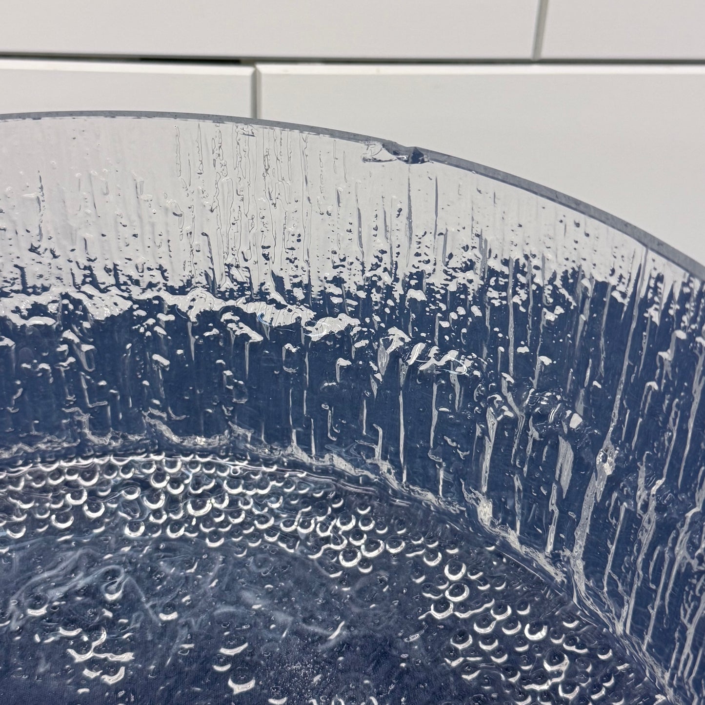 Tapio Wirkkala Iittala Aslak Icicle Glass Bowl Finland