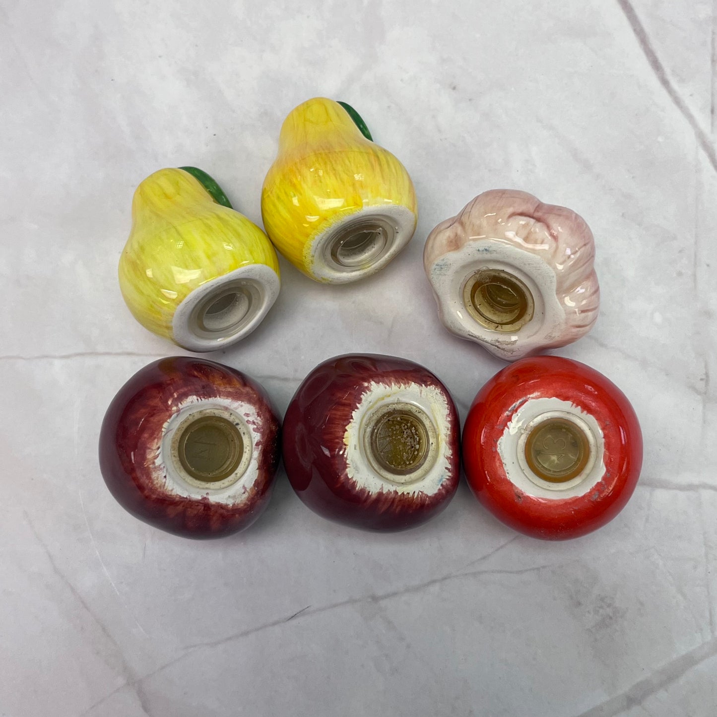 Fresh Produce Salt & Pepper Shakers, Set of 6