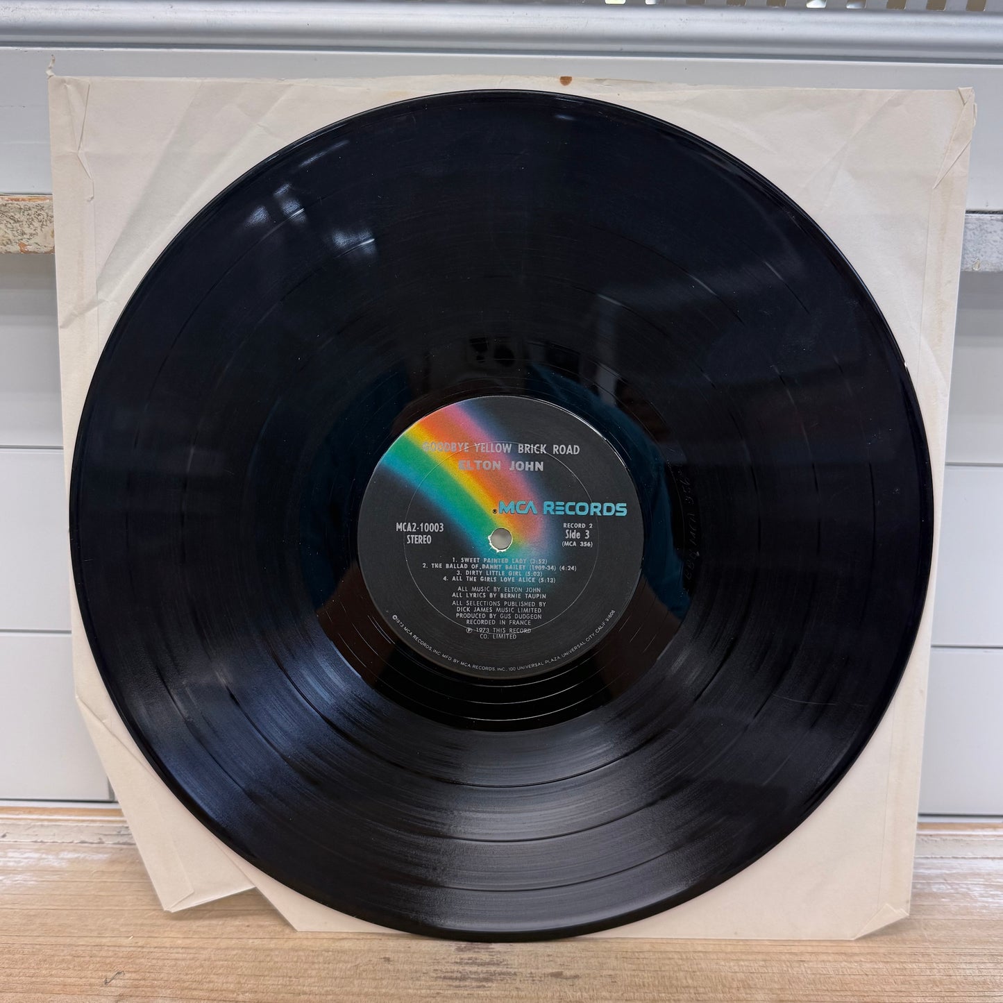 Elton John Goodbye Yellow Brick Road 1973 Double Vinyl LP