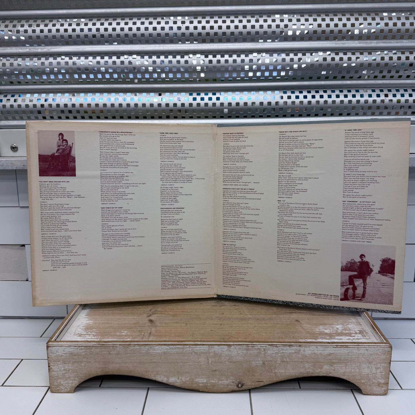 Jim Croce You Don't Mess Around with Jim Vinyl Record LP 1972 #ABCX 756