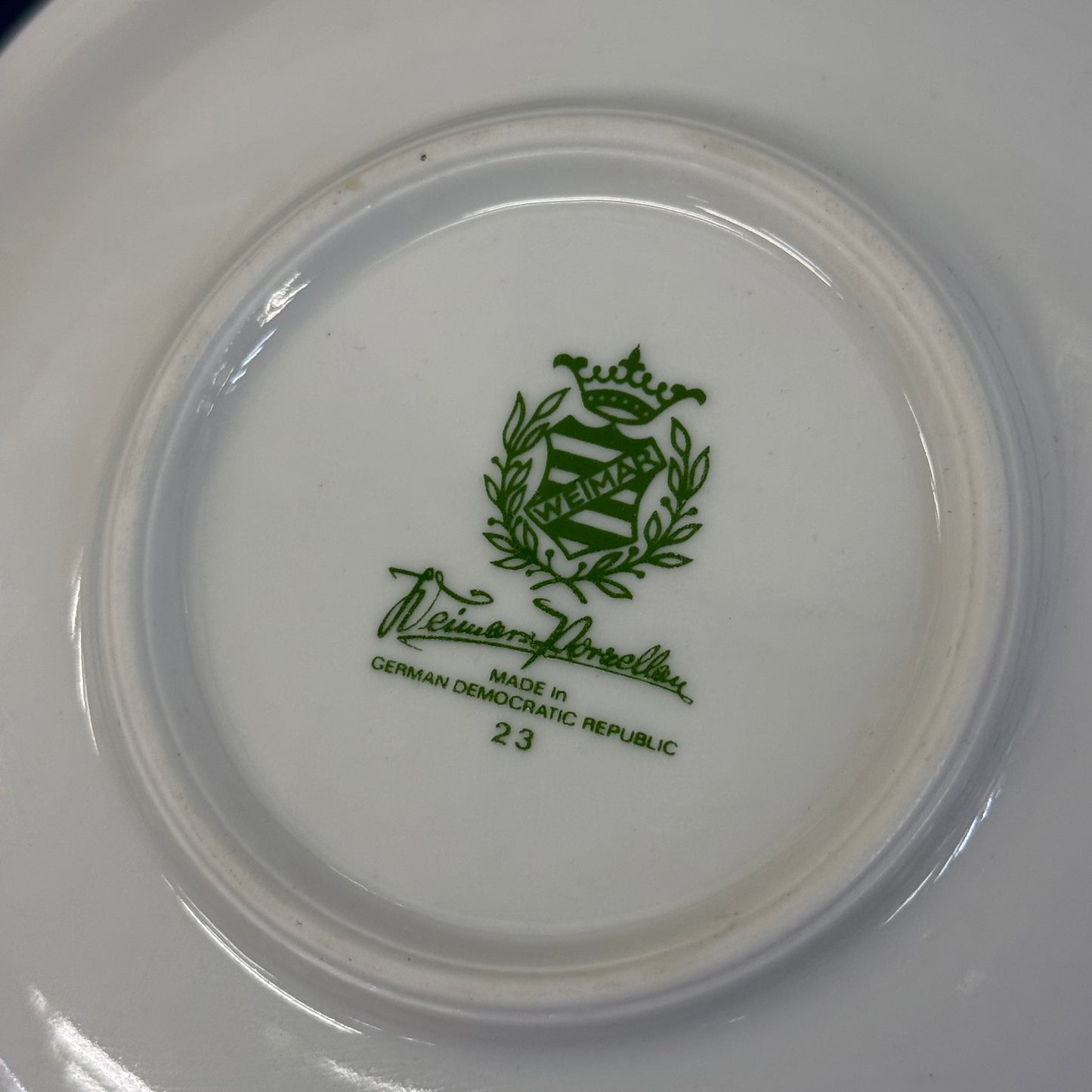 Bone China Teacup & Saucer Lot of 4 Vintage c.1950s-1970s