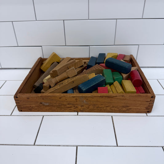 Mid-Century Educational Architectural Block Set