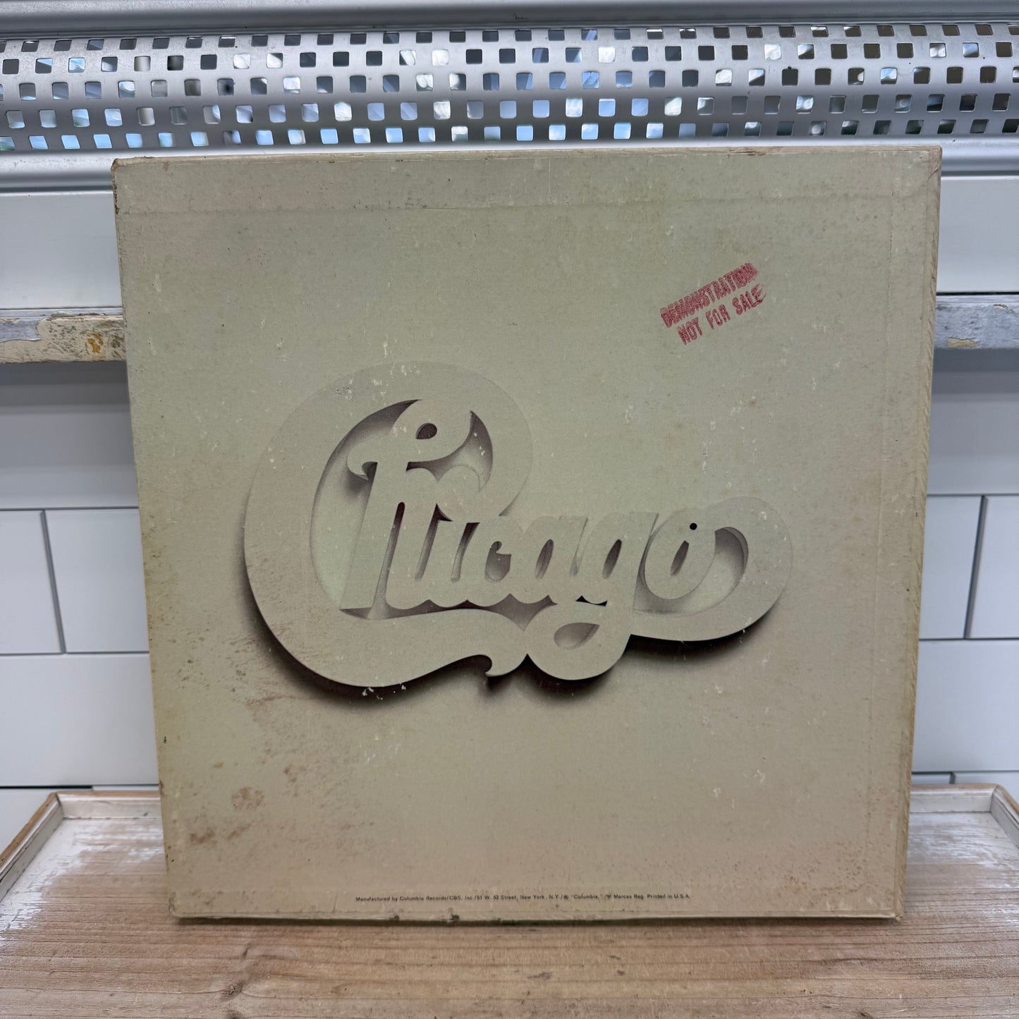 Chicago at Carnegie Hall 4 Vinyl Box Set & Posters 1971 LP