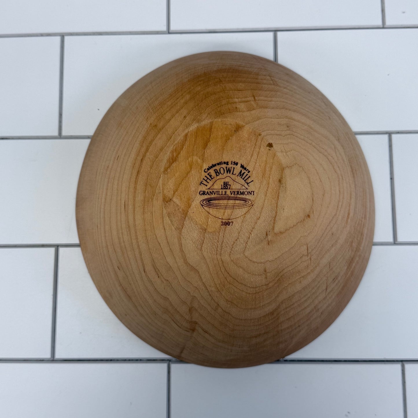 The Bowl Mill Bowls, Set of 7 Handmade Wood