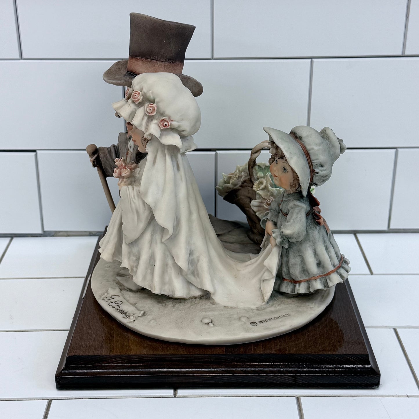 Giuseppe Armani The Wedding Figurine Florence Italy 1982