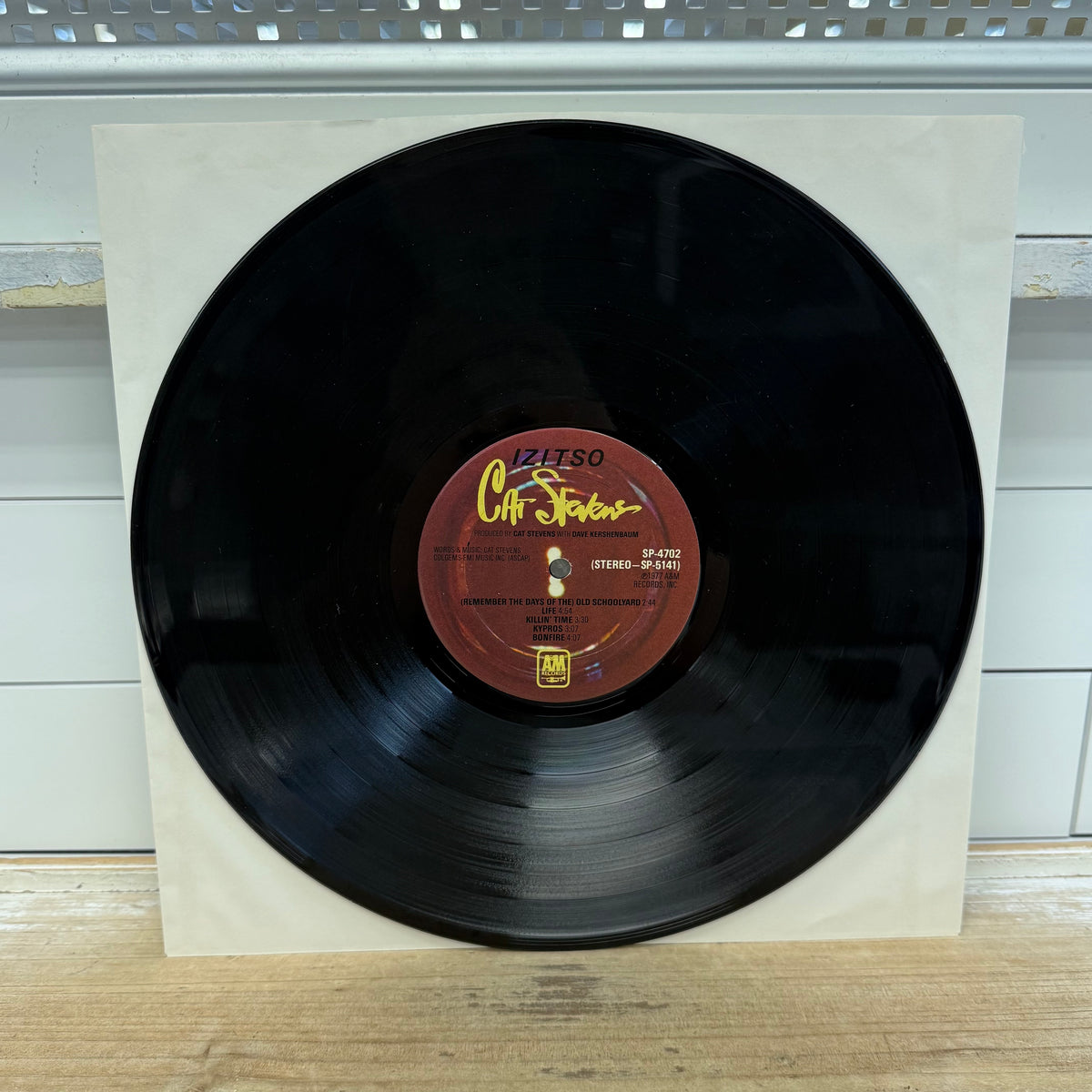 Cat Stevens Izitso Vinyl LP 1977 -- SP-4702