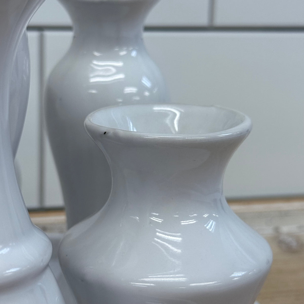 Bud Vase Cluster Ceramic Centerpiece