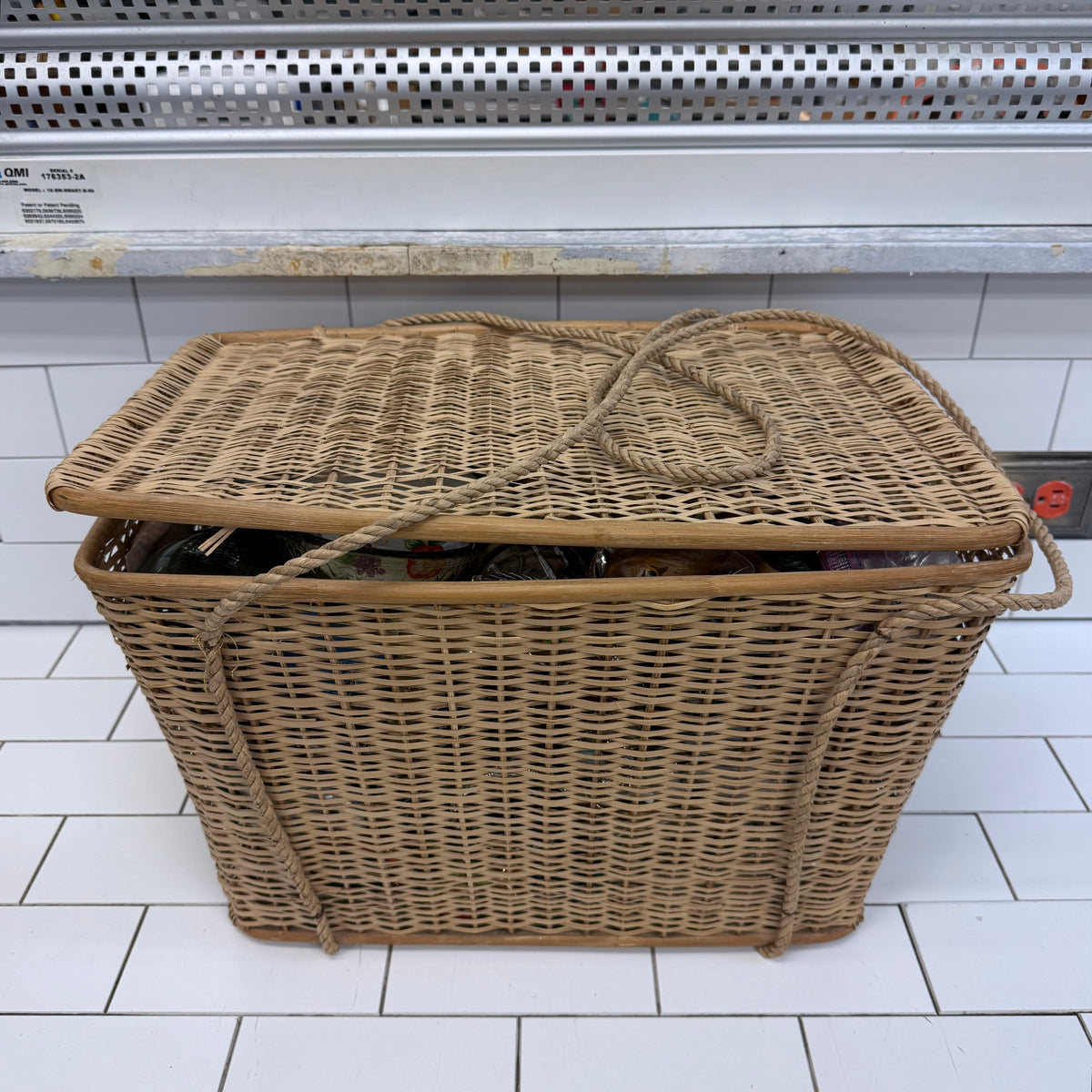 Estate Mystery Basket Vintage 28 Lbs