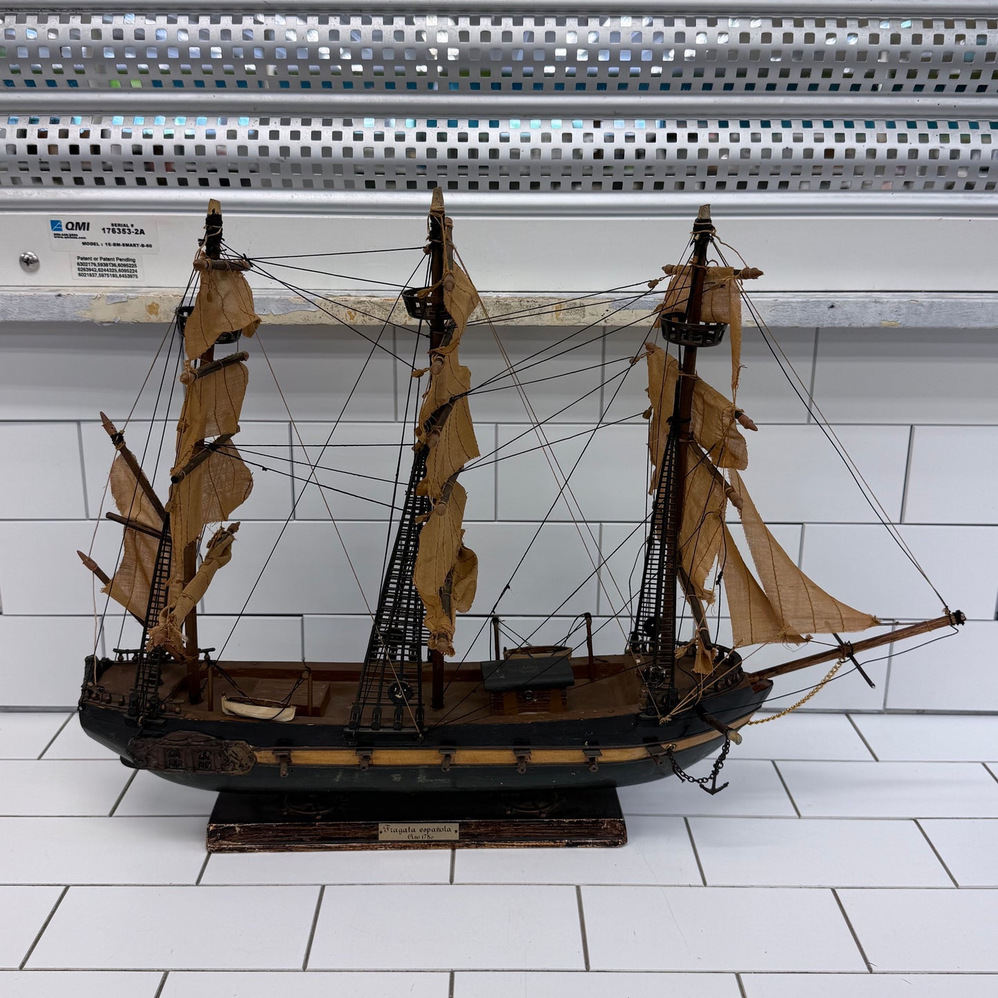 Spanish Frigate Model Ship