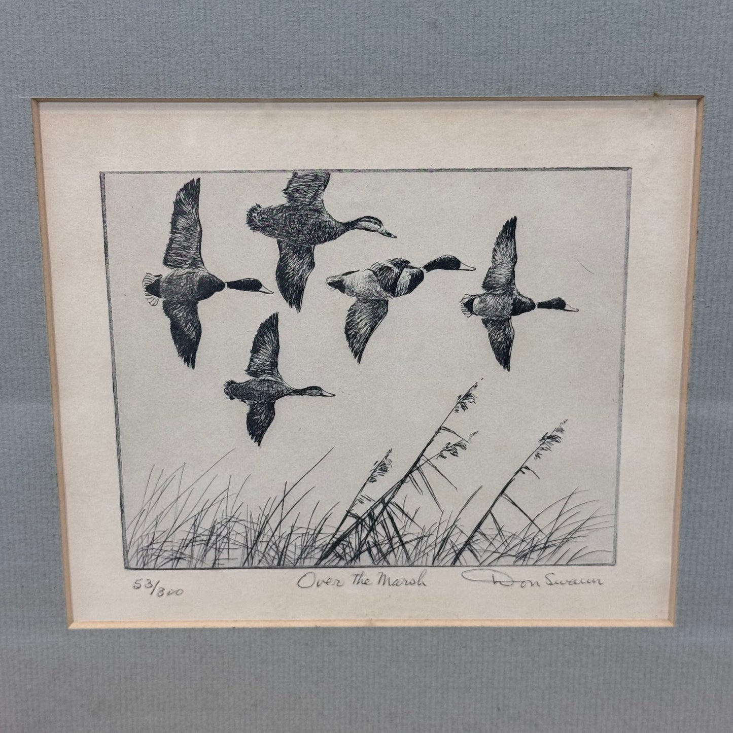 Don Swann Over the Marsh Offset Print