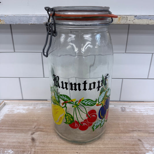 Le Parfait Rumtopf Lidded Jar, Glass