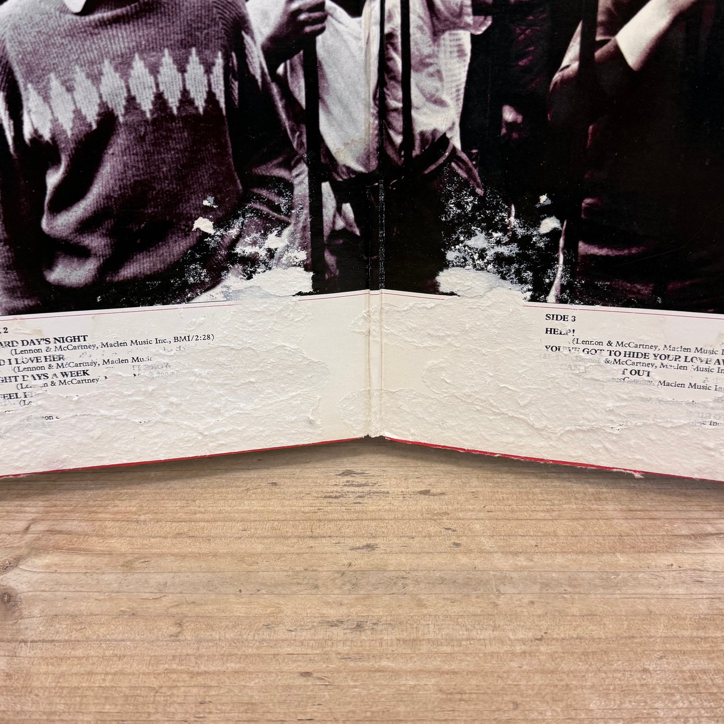 The Beatles 1962-1966 Red Album Double LP 1973