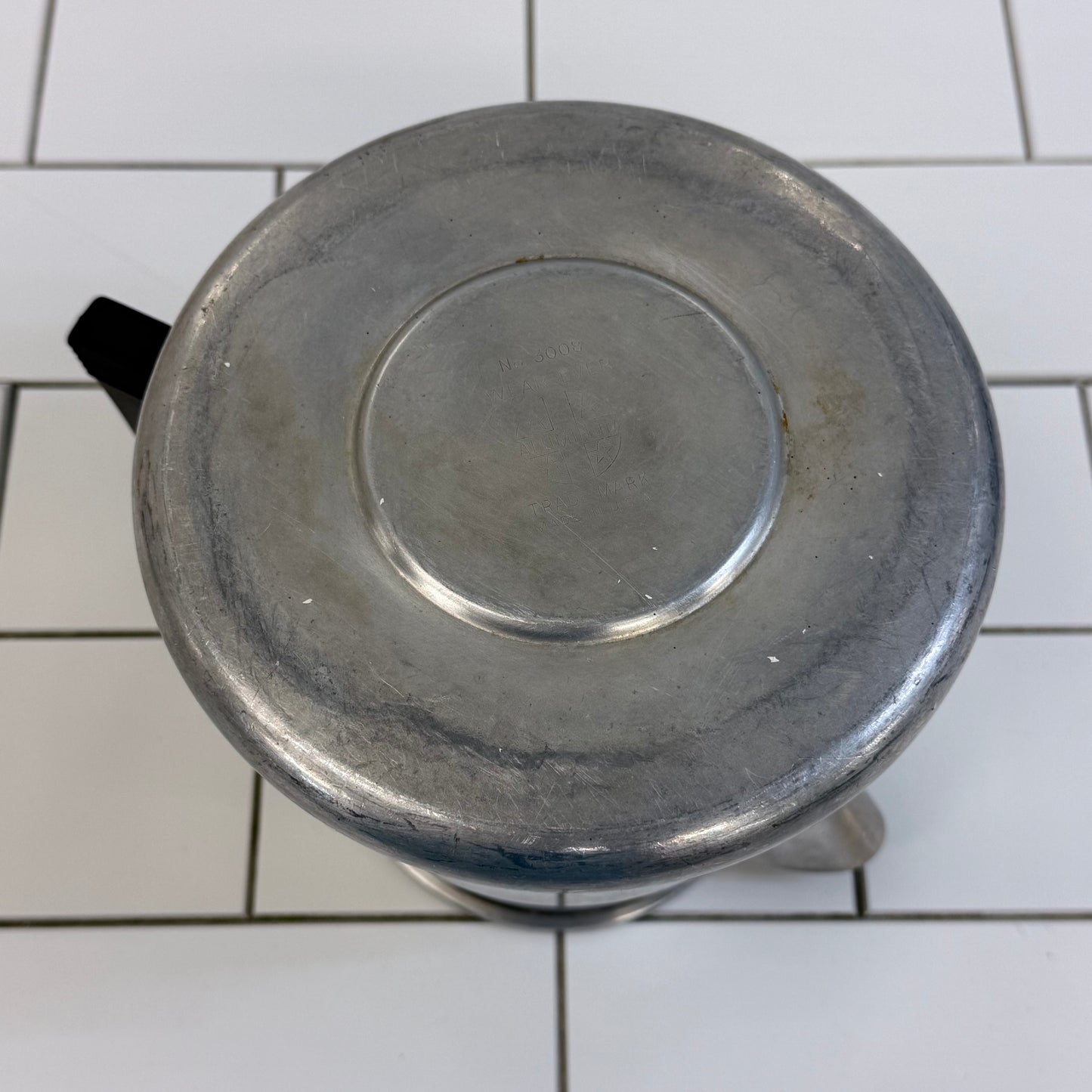 Wear-Ever #3008 Aluminum Coffee Percolator 1950s