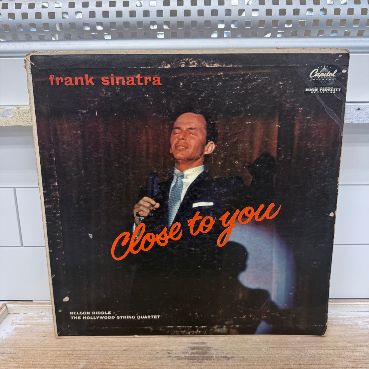 Frank Sinatra Close to You Vinyl LP 1957 -- W-789