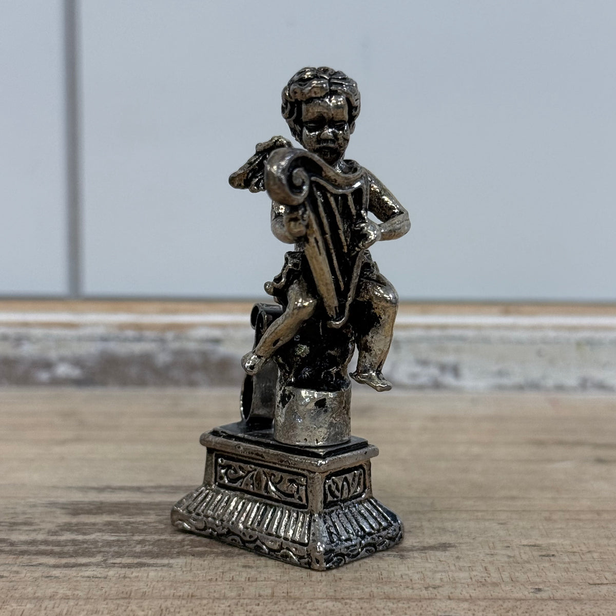 Angel Musician Place Card Holders Set of 4 Boxed Cherubs