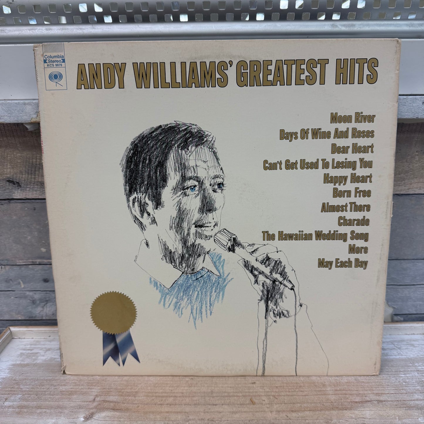 Andy Williams’ Greatest Hits Vinyl Record, 1970