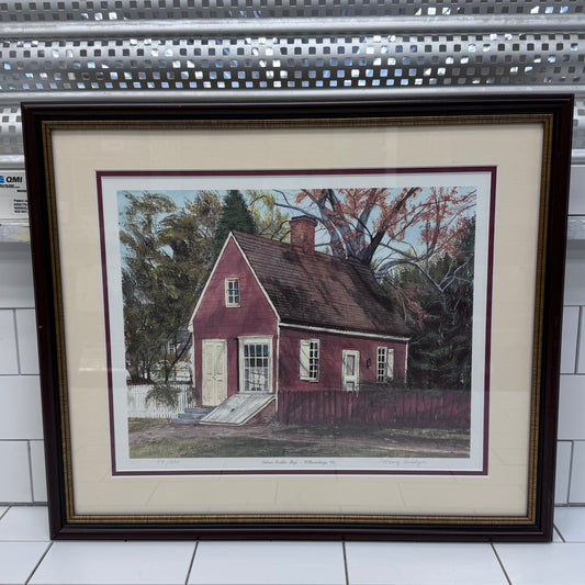 N. Hulshizer Isham Goddin Shop Williamsburg VA Print 1990s