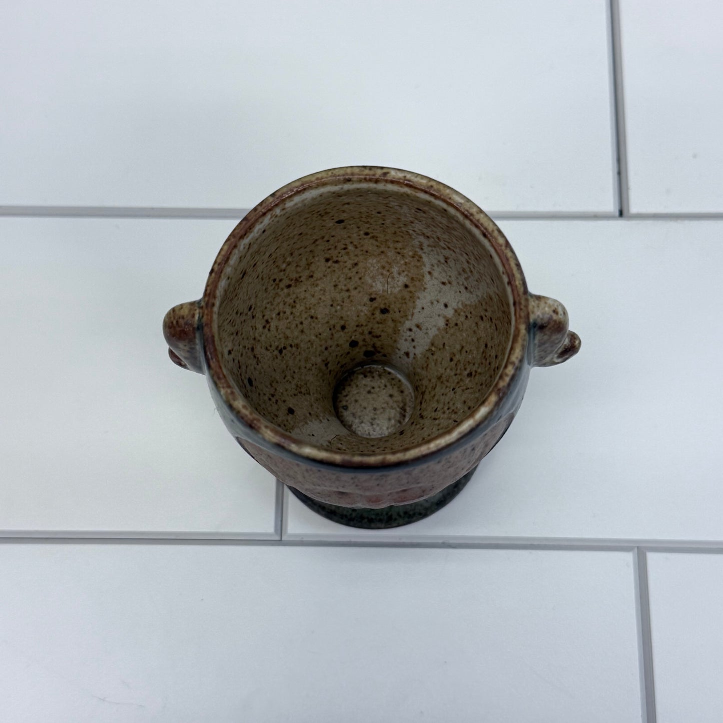 Uctci Speckled Stoneware Egg Cup