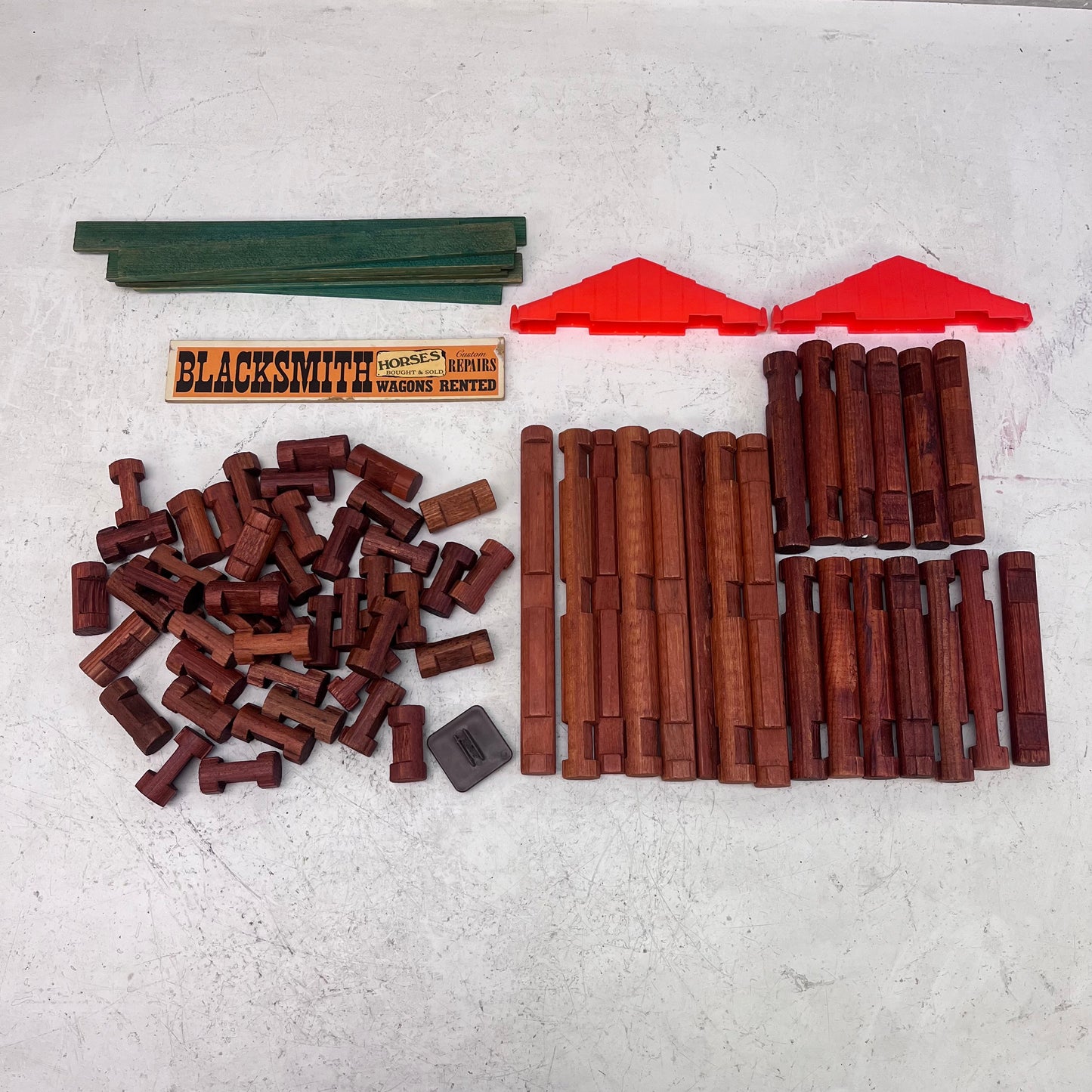 Playskool Lincoln Logs, 1978