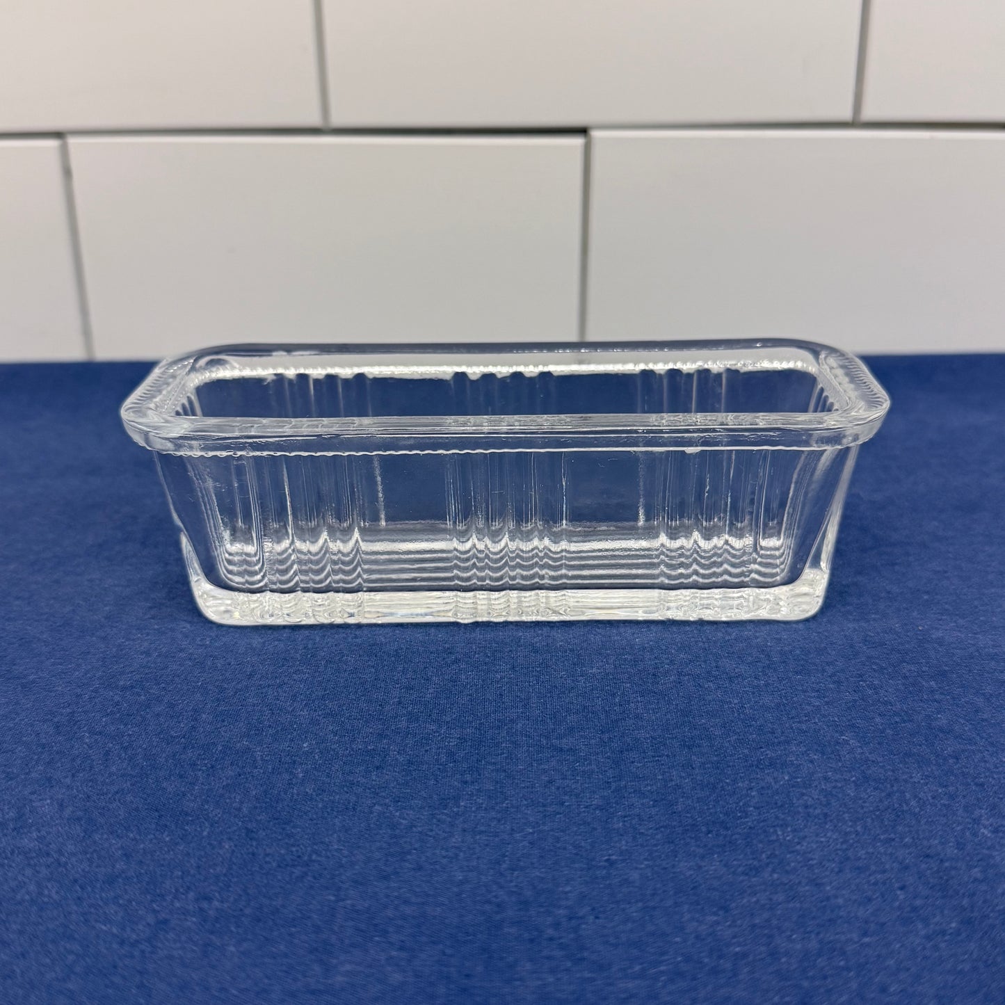 Rodney Kent Hammered Aluminum Butter Dish, 1950s