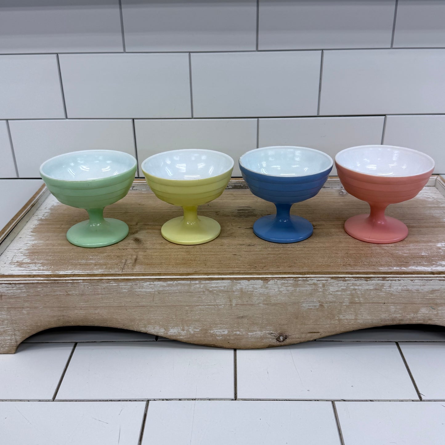 Hazel Atlas Moderntone Pastel Platonite Dish Selection