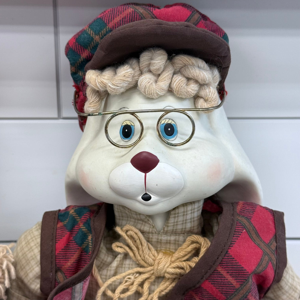House of Lloyd Christmas Bunny Dolls Grannie Flo & Grandpa Lloyd