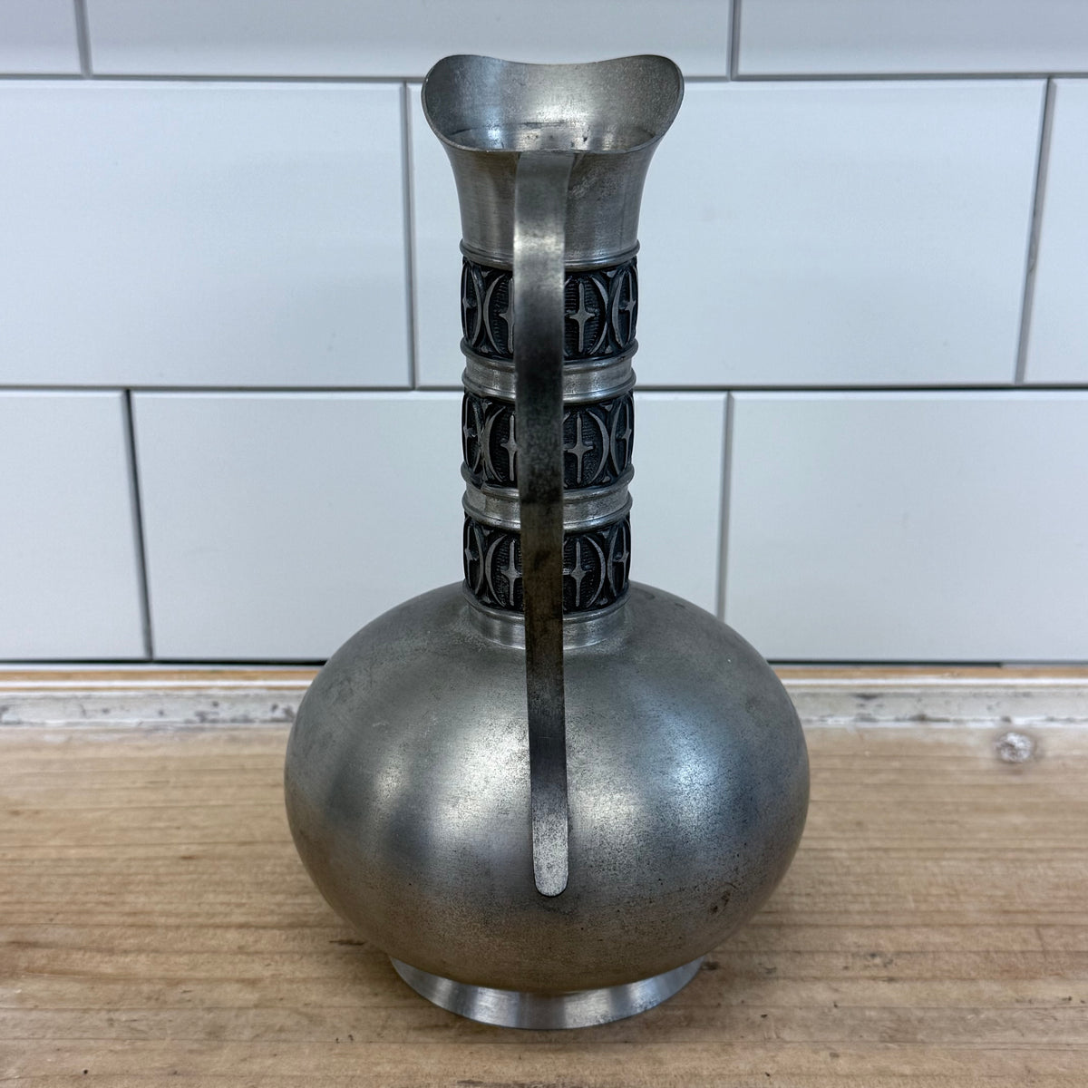 Haugrud Pewter Pitcher 1970s
