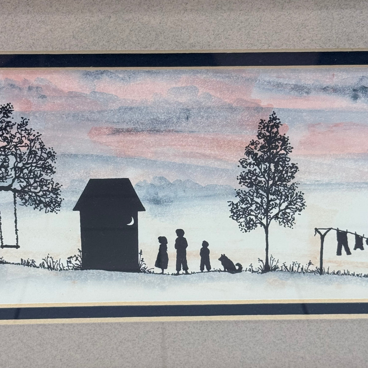 M. Frey Lithograph Signed Numbered Americana Art