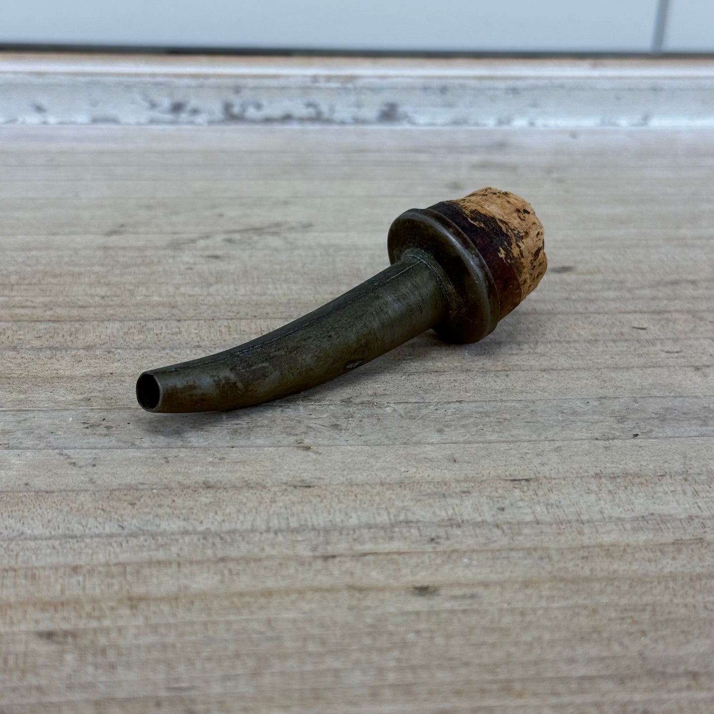 German Figural Decanter, Rare Ceramic Hand Painted