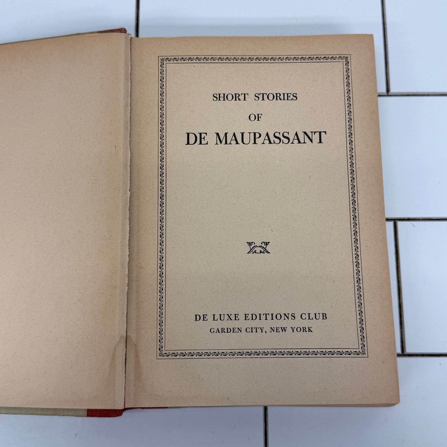 De Luxe Editions Club Vintage Fiction Book Set of 5