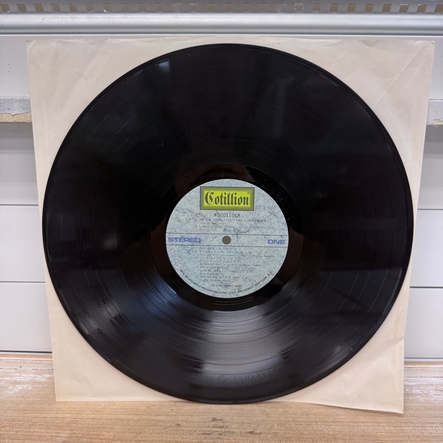 Woodstock Original Soundtrack Triple Vinyl Record Set 1970