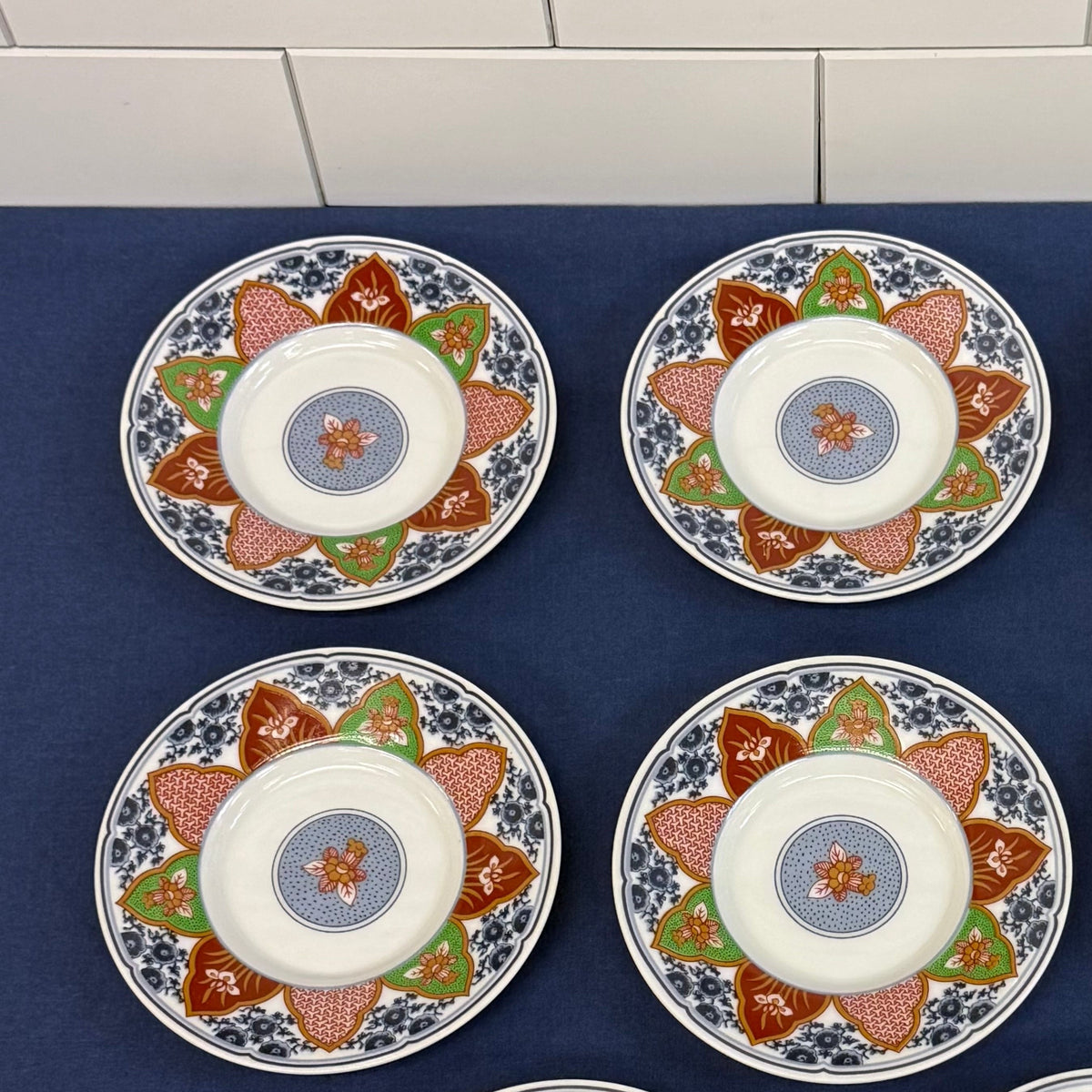 Georges Briard Ancestral Garden Cup & Saucer Service for 4