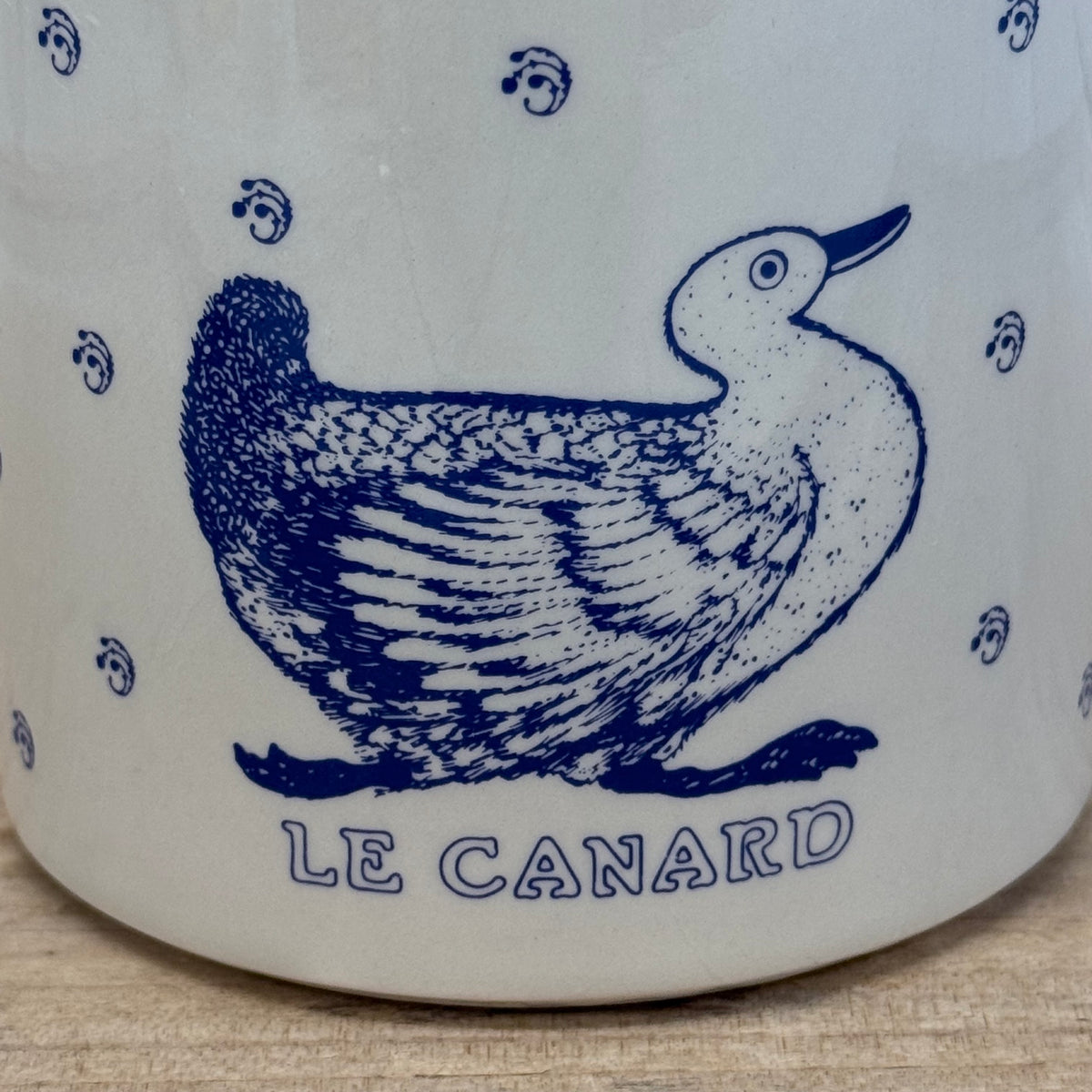 Taylor & Ng Le Canard Duck Ceramic Canister 1984
