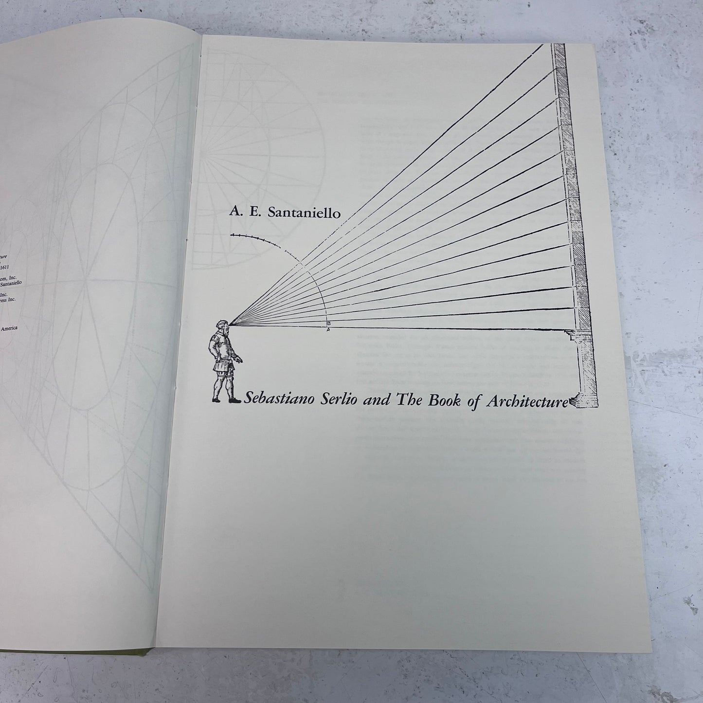 Arno Press Sebastiano Serlio The Book of Architecture, 1980 Ed.
