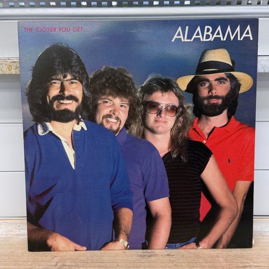 Alabama The Closer You Get Vinyl Record LP 1983 #AHL1-4663