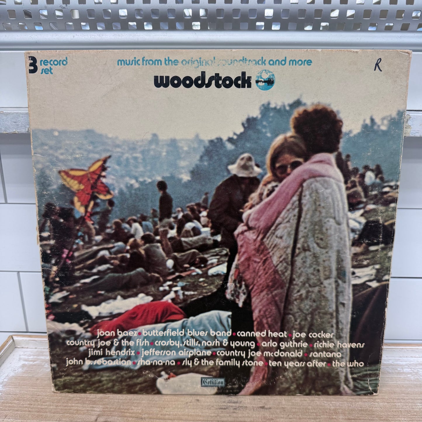 Woodstock Original Soundtrack Triple Vinyl Record Set 1970