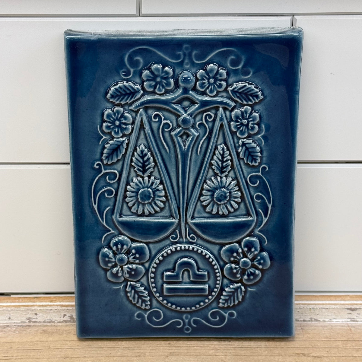 Jie Gantofta Libra Zodiac 789/3 Wall Plaque 1970s
