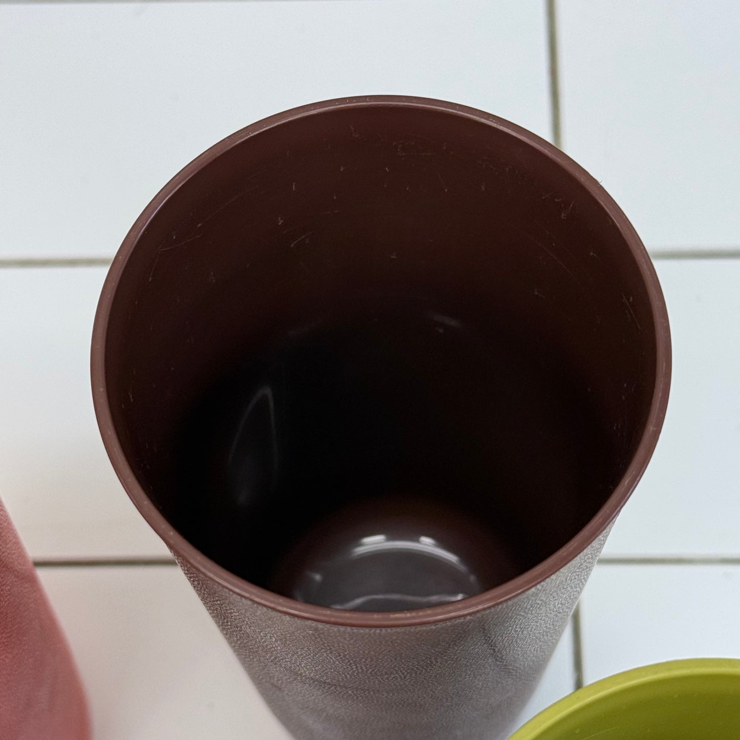 Vintage Tupperware 1970s Plastic Tumblers Set of 10