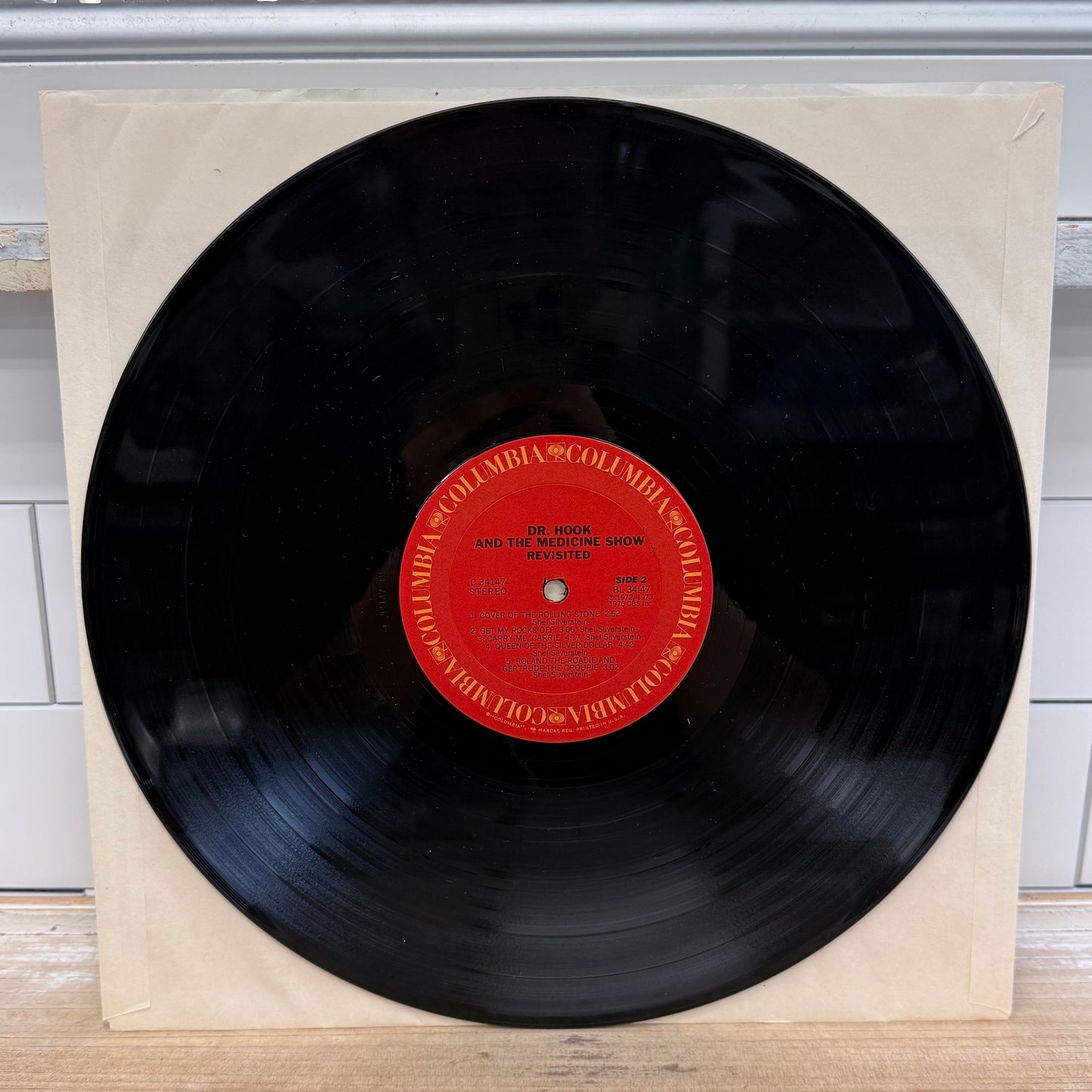 Dr. Hook & The Medicine Show Revisited Vinyl Record LP 1976
