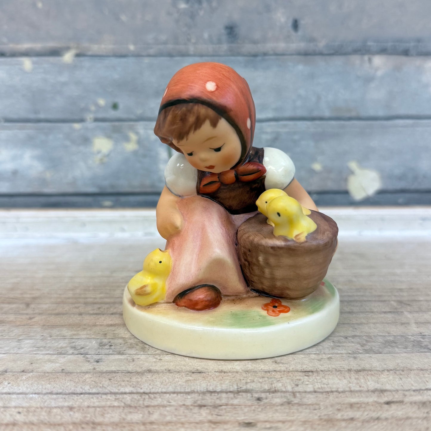 Goebel Hummel Chick Girl Porcelain Figurine in Box, 57/2/0