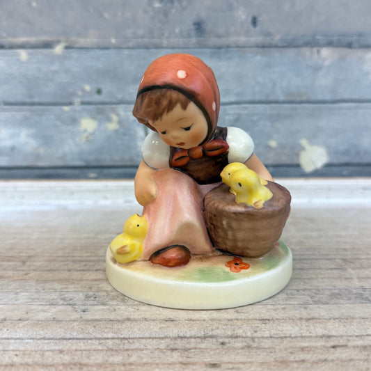 Goebel Hummel Chick Girl Porcelain Figurine in Box, 57/2/0