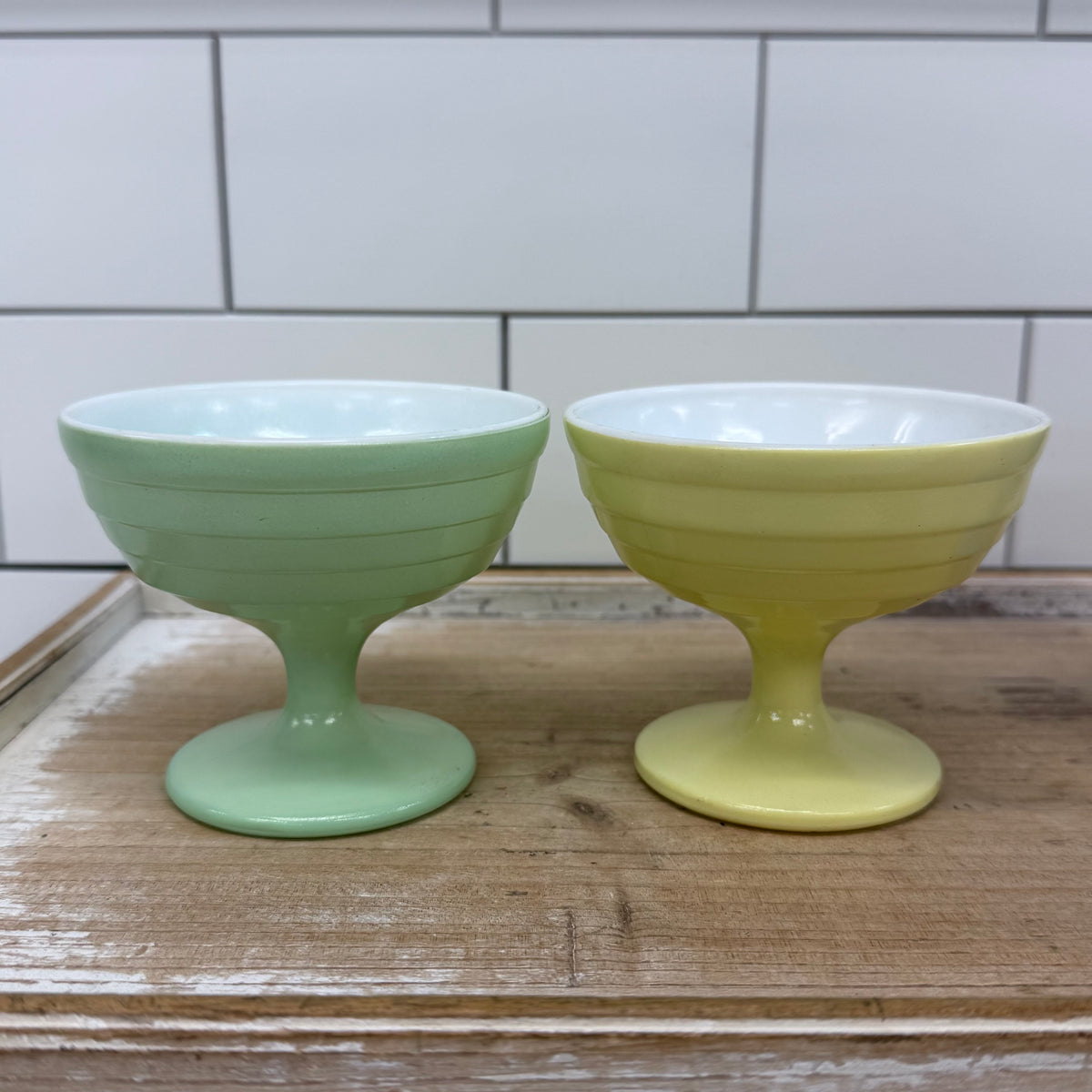 Hazel Atlas Moderntone Pastel Platonite Dish Selection