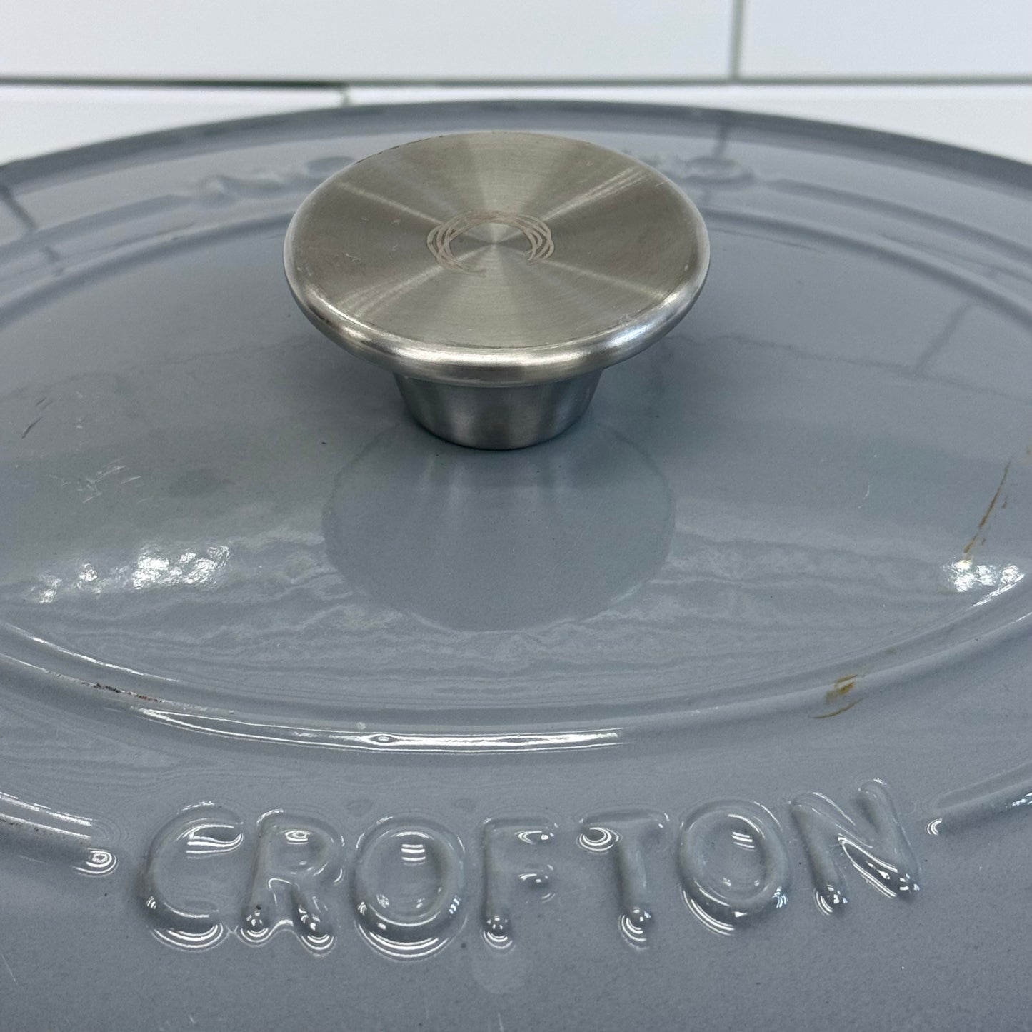 Crofton Enameled Cast Iron Dutch Oven Baking Pan Set 2