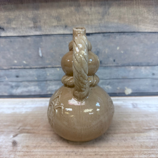 Ypióca Aguardente de Cana stoneware decanter, 1970s