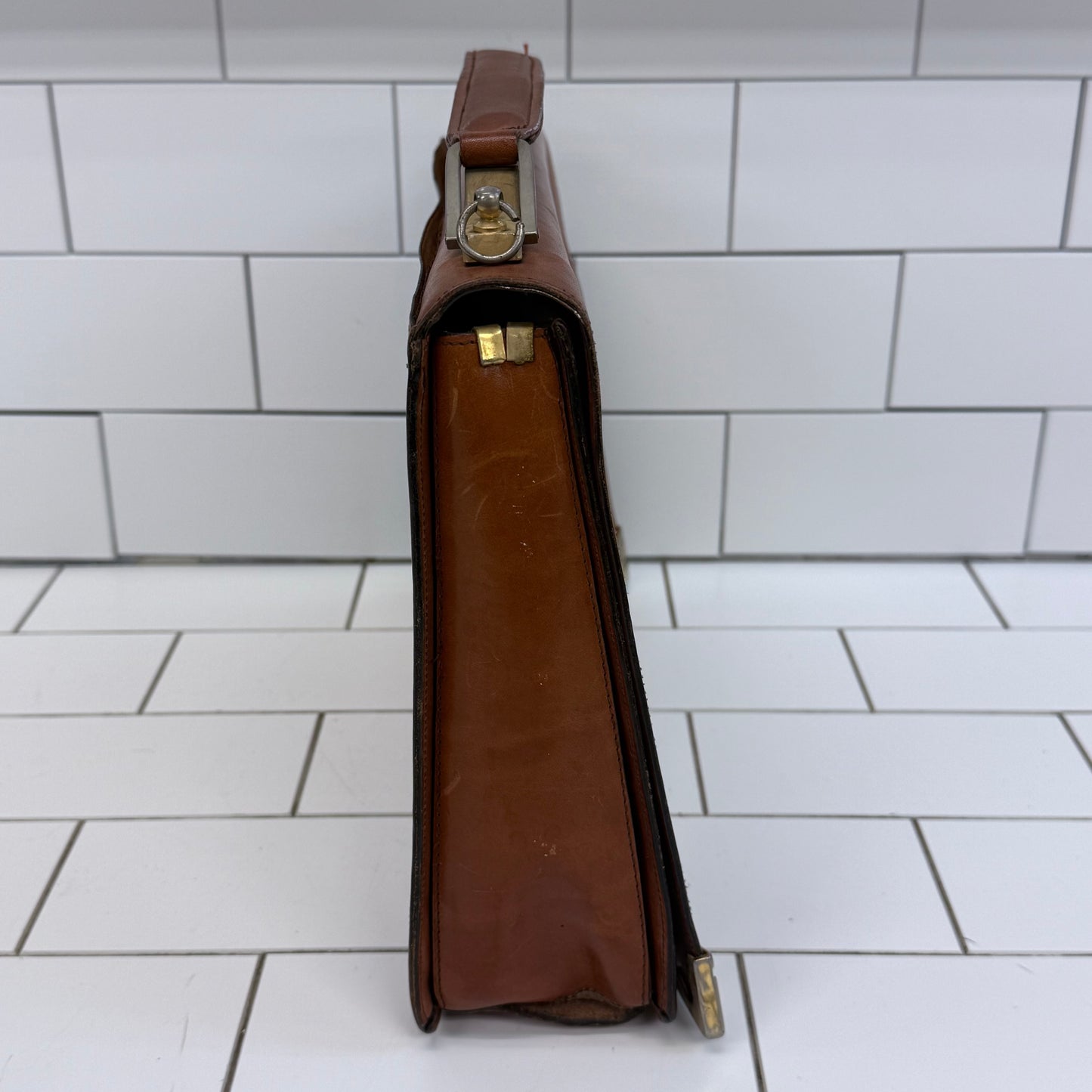 Rare Enzo Parma Italian Leather Satchel