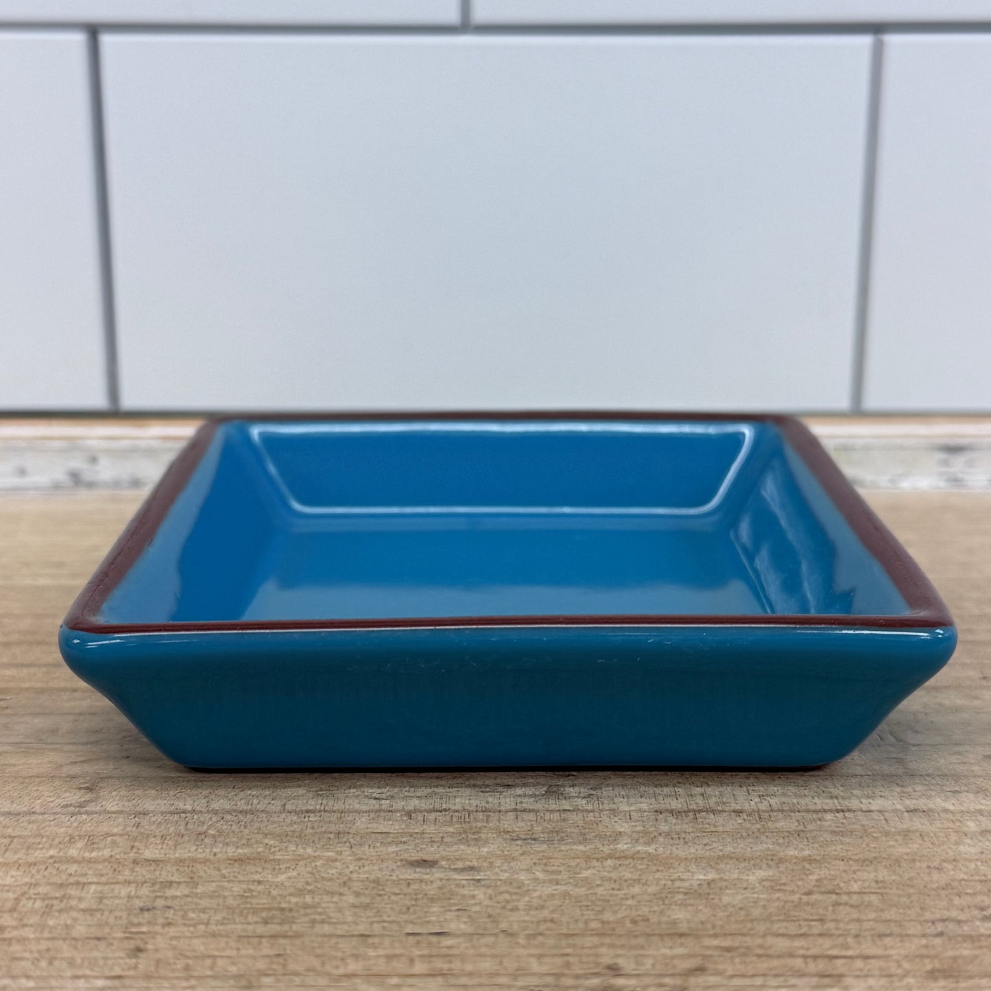 Colorful Appetizer Plates Set of 8 Ceramic