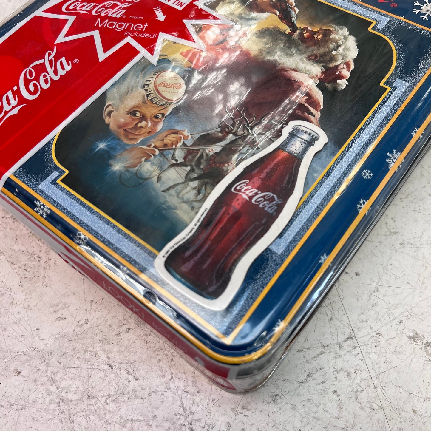 Coca Coca 1000 Piece Puzzle, Sealed in Collectible Tin