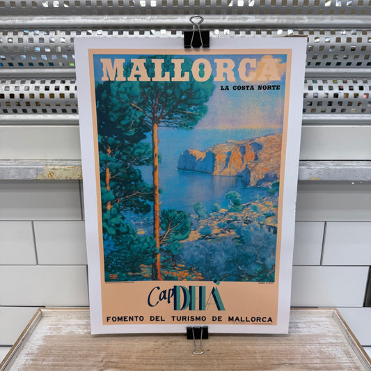 Erwin Hubert Mallorca Tourism Art Poster Selection